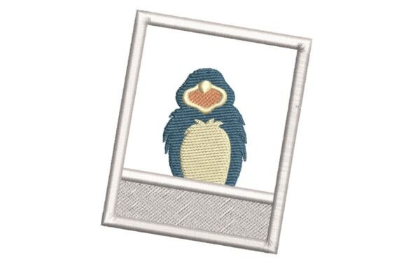 Cute Baby Bird in Photo Frame Embroidery Design Review