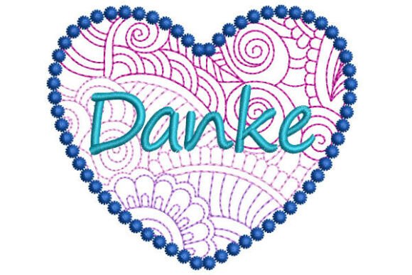 Danke – Mandala Heart Embroidery Design Review