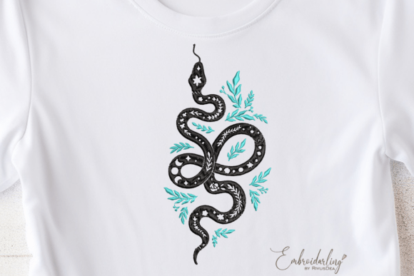 Green Snake Machine Embroidery Design Review