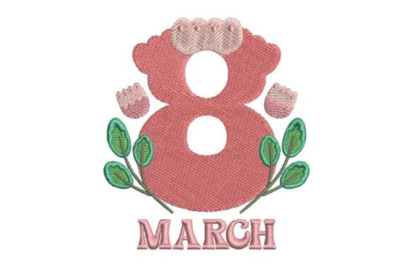 Review: Floral 8 March Women’s Day Embroidery Design