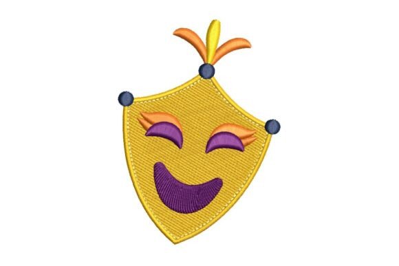 Review: Happy Jester Mask Embroidery Design