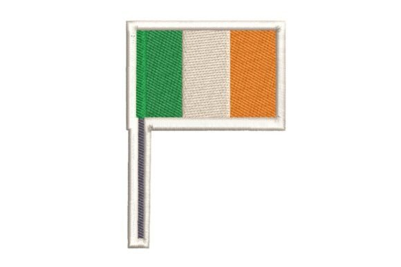 Review: Irish Flag Embroidery Design for Boutique Sweatshirts
