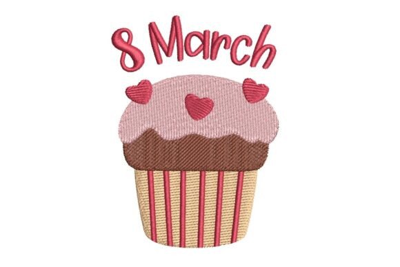 Review: Sweet 8 March Cupcake Embroidery Design