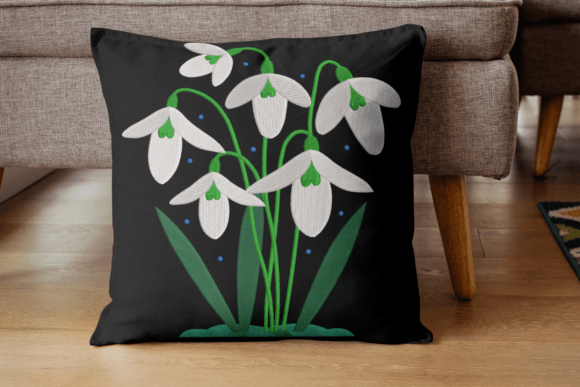 Snowdrop Floral Embroidery Design Review