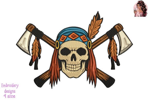 Warrior Spirit Skull Embroidery Review